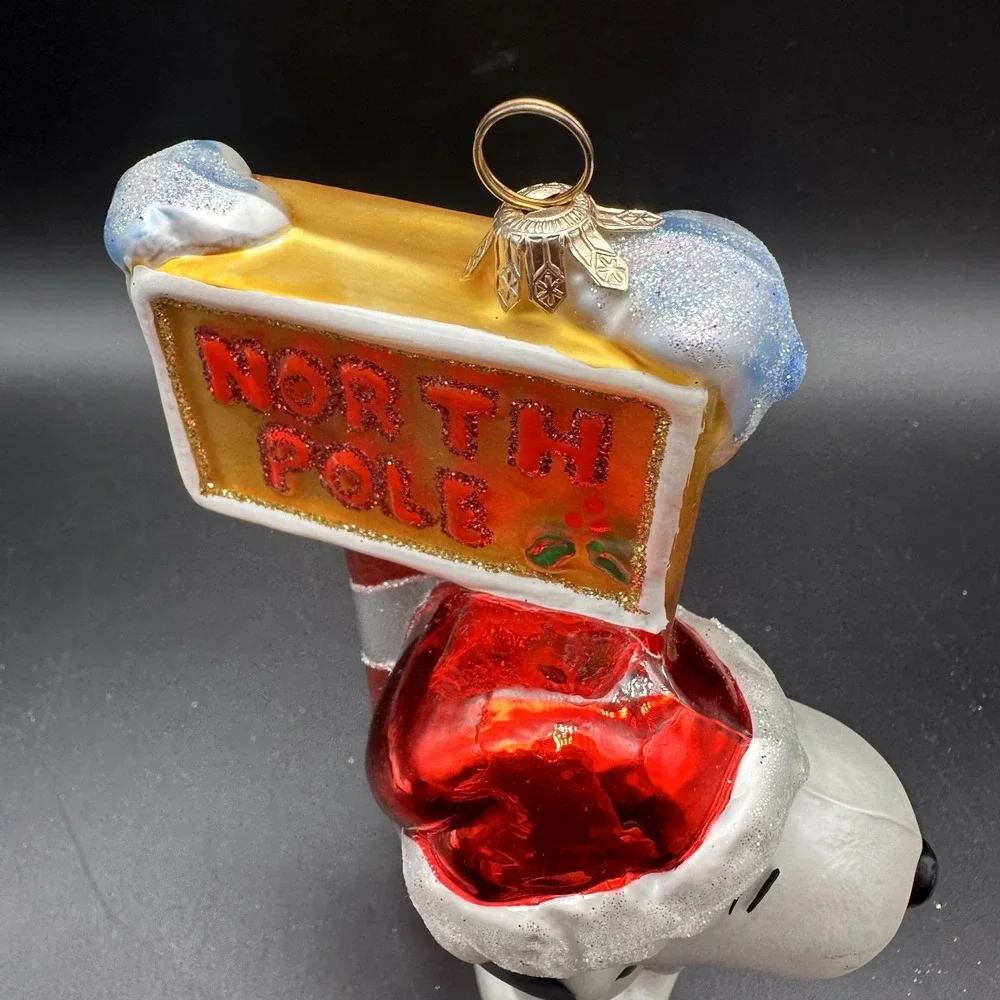 KURT ADLER POLONAISE NORTHPOLE SNOOPY ORNAMENT AP1511 6